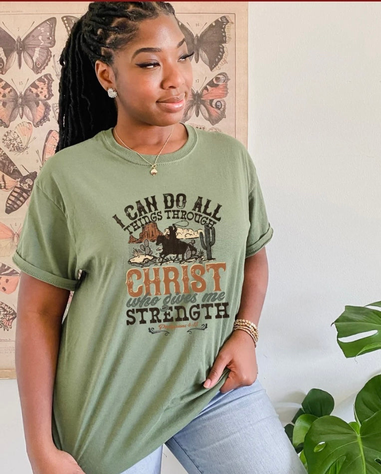 I can do all things through Christ which gives me strength