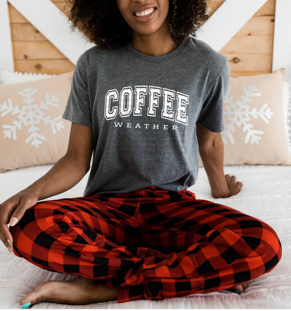 Coffee Weather ☕️ (in white ink)