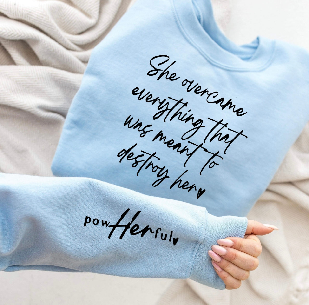 She overcame everything that was meant to destroy her ♥️ powHERful♥️