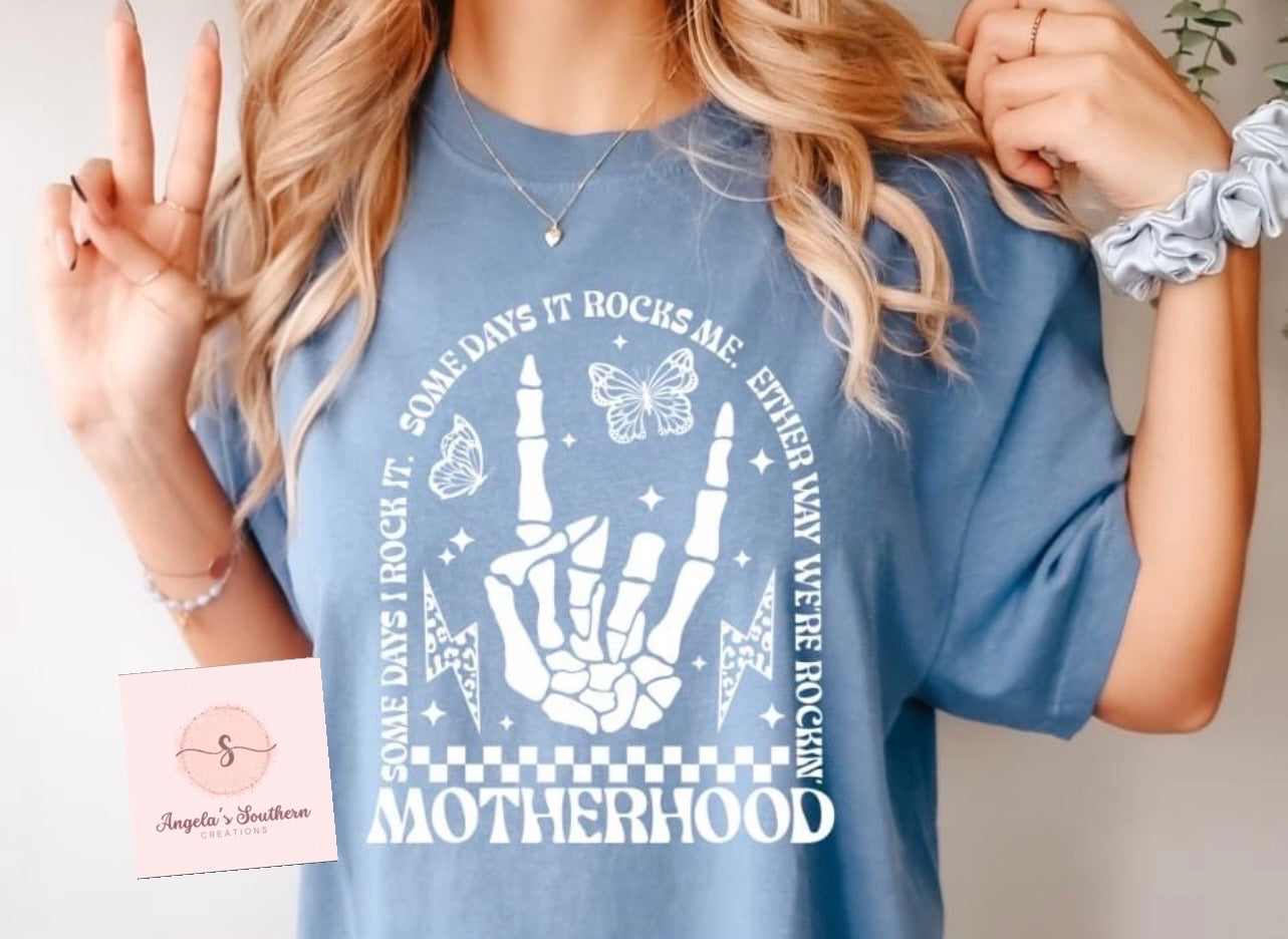 Some Days I Rock It. Some Days It Rocks Me. Either Way We Rockin’ Motherhood