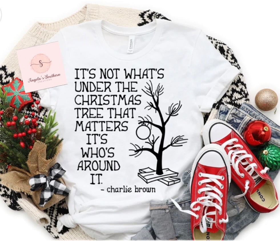 It’s not what’s under the Christmas tree that matters it’s who’s around it