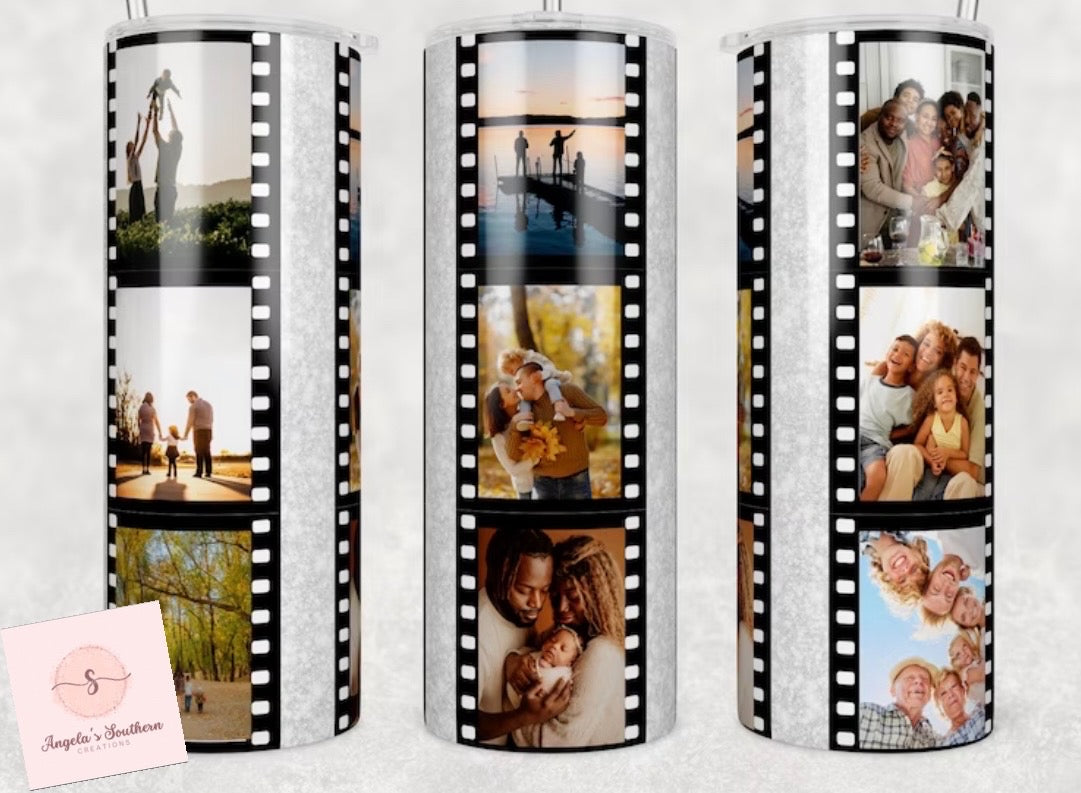 Movie Reel W/9 Photos