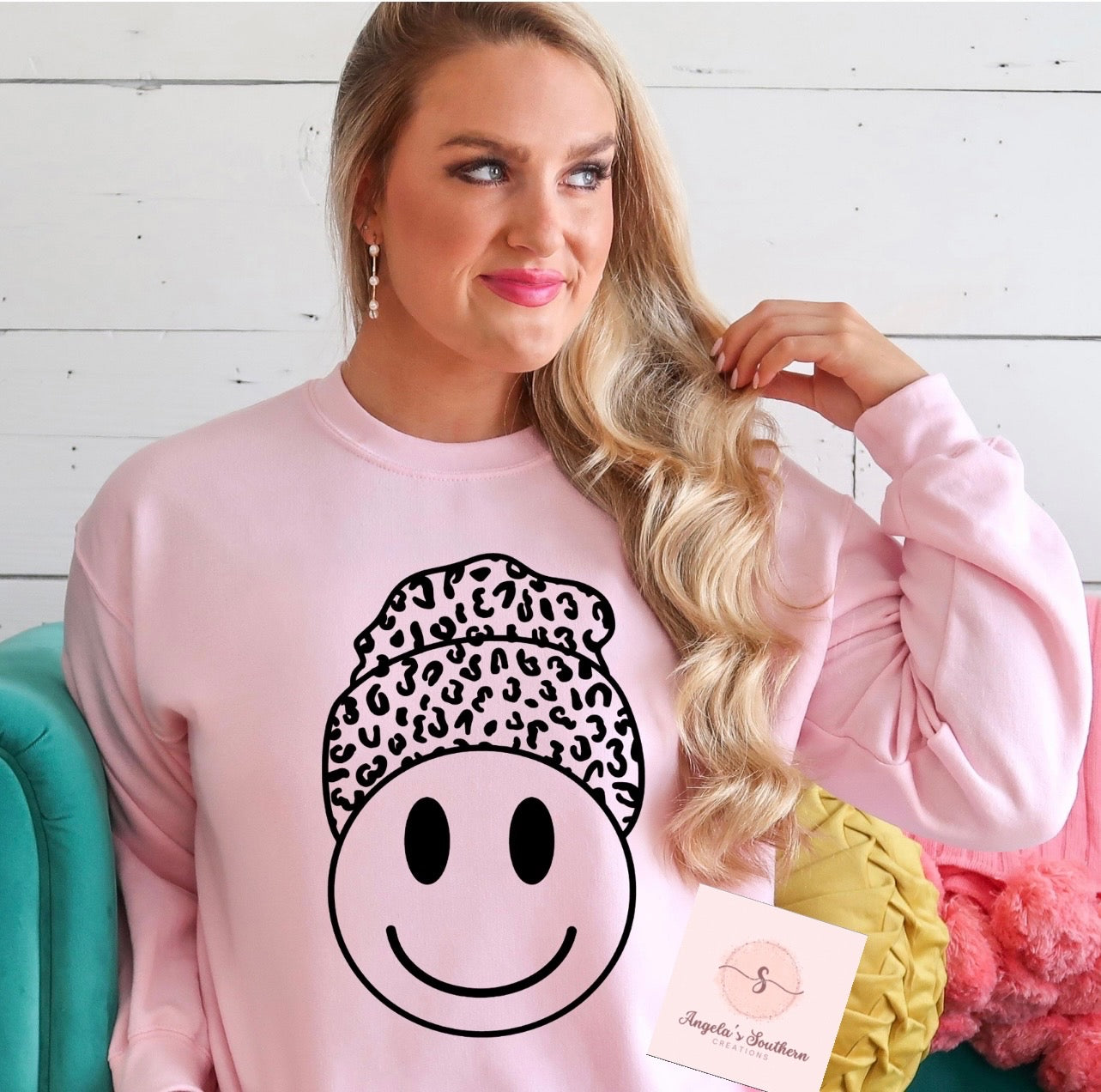 Smiley Tobaggan (Black Ink)