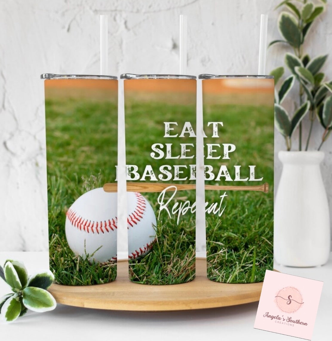 Eat Sleep Baseball Repeat