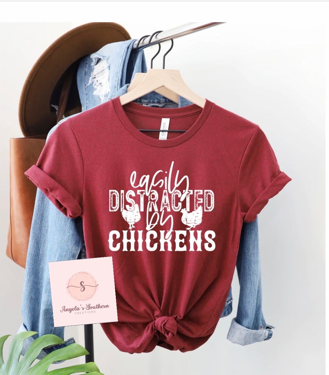 Easily Distracted By Chickens 🐓