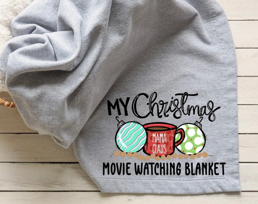 My Christmas Movie Watching Blanket