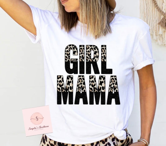 Girl Mama leopard