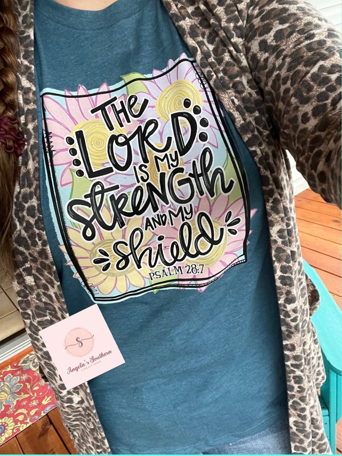 The Lord is my strength and my shield Psalm 28:7